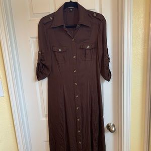 Long flare dress